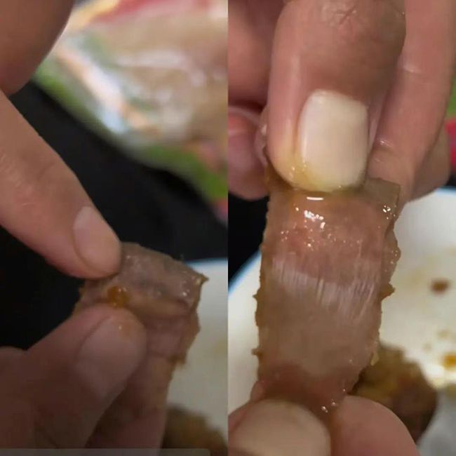 发、业绩连跌两年的零食巨头该如何自救？来伊份粽子疑现带血创可贴！食安问题频(图4)